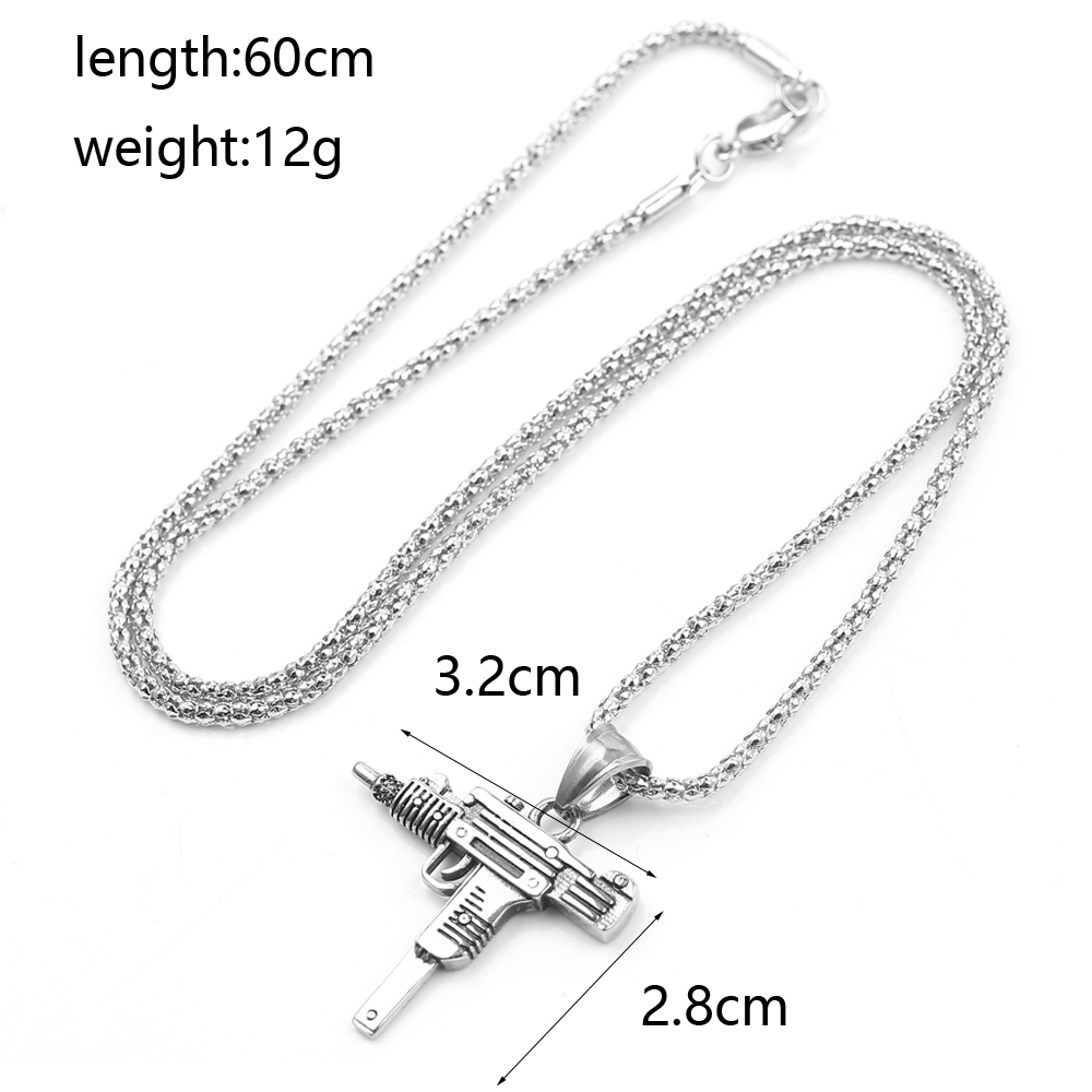 Punk Uzi Pistol Machine Gun Ne - đánh giá và giá Men'S Accessories Fashion
