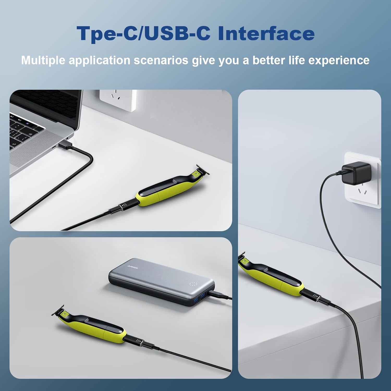 4.3V Type-C Shaver Adapter Cha - đánh giá và giá Men'S Accessories Types