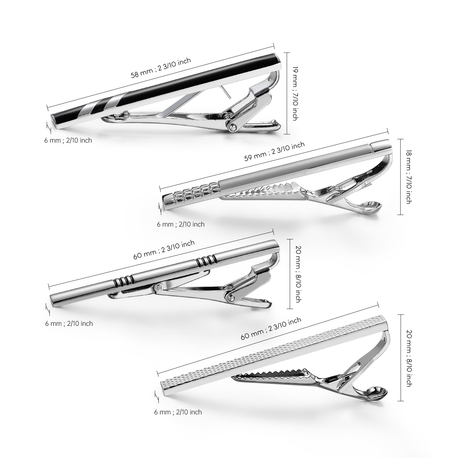 Tối Giản Kẹp Cà Vạt Nam Kẹp Cà - đánh giá và giá Cufflink Box Set