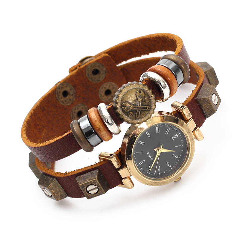 Punk Style Quartz Watch Handma - đánh giá và giá Men Accessories Pk