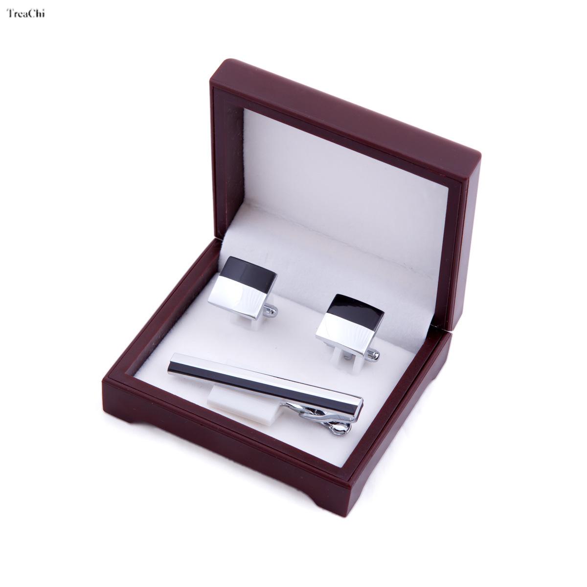 Sang Trọng Kẹp Cà Vạt Dây Hộp  - đánh giá và giá Cufflink Box Set