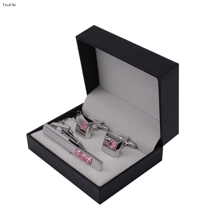 Sang Trọng Kẹp Cà Vạt Dây Hộp  - đánh giá và giá Cufflink Box Set