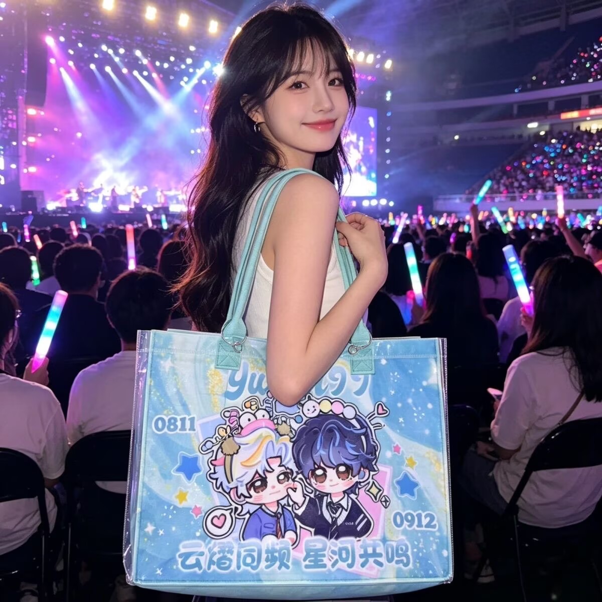 Yunyi Xinghe Man Modified Tote - đánh giá và giá Men'S Accessories Anime