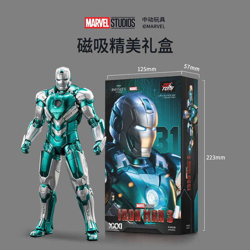 ZD Toys The Avengers Iron Man  - đánh giá và giá Men Accessories Mk