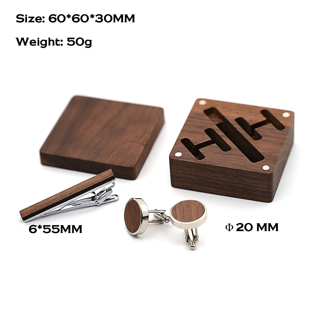 Custom Engraved Wooden Groom A - đánh giá và giá Cufflink Box Set