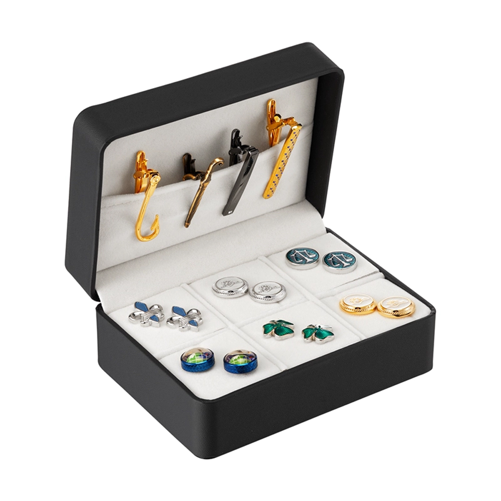 Portable Jewelry Box High-End  - đánh giá và giá Cufflink Box Set