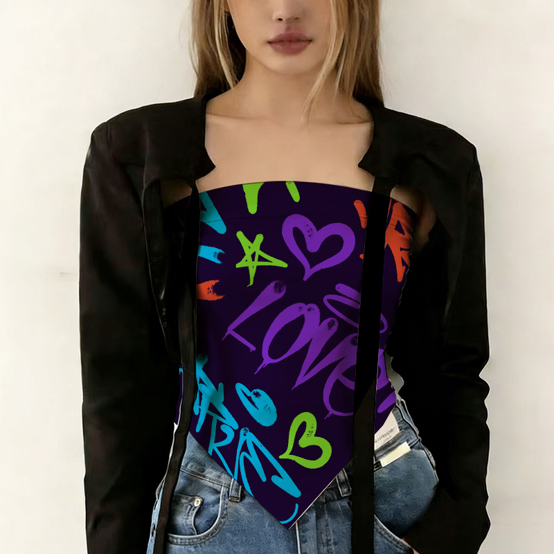 90x90cm Colorful Graffiti Squa - đánh giá và giá Men Accessories For Neck