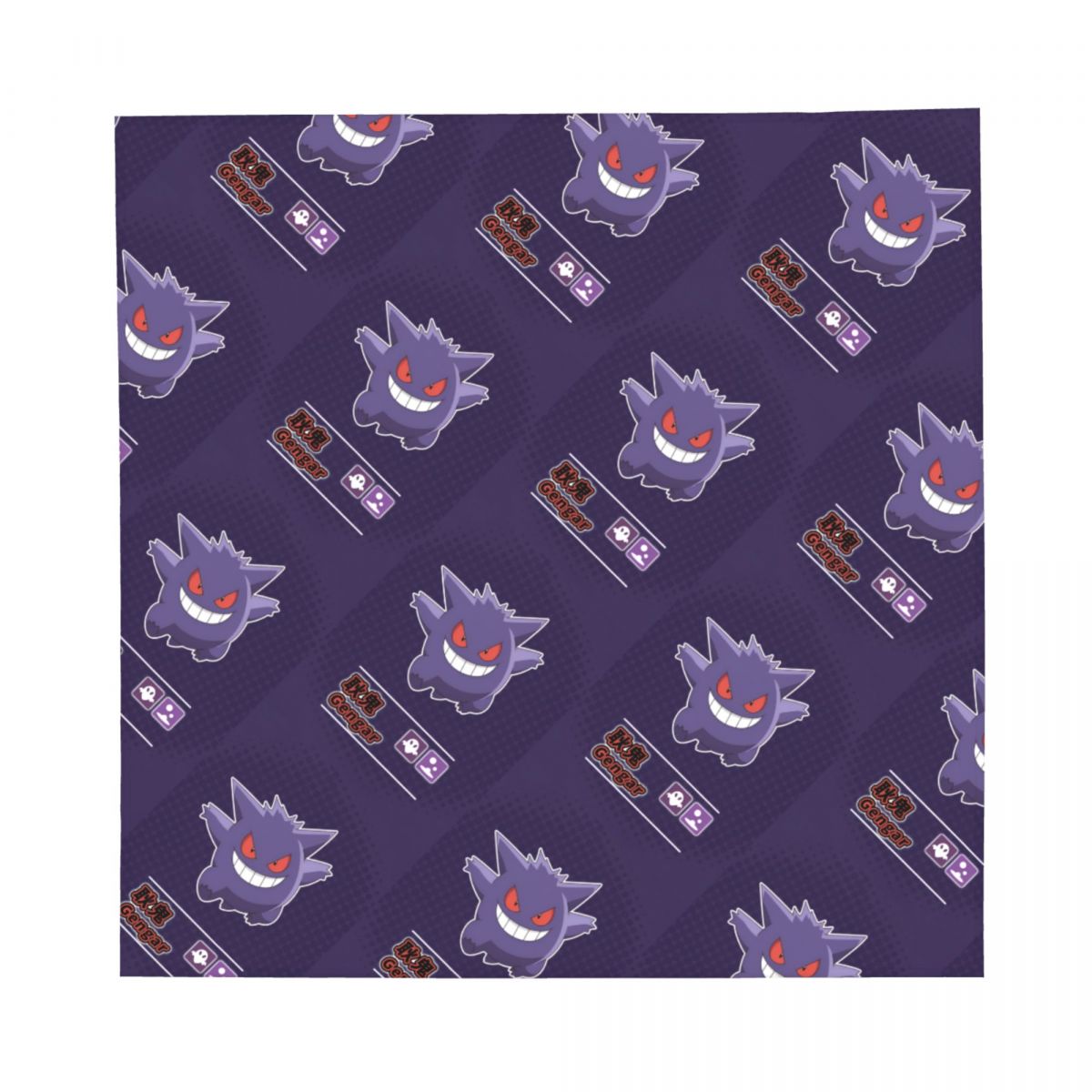 55CM Pokemoned Gengars Bandana - đánh giá và giá Men Accessories For Neck