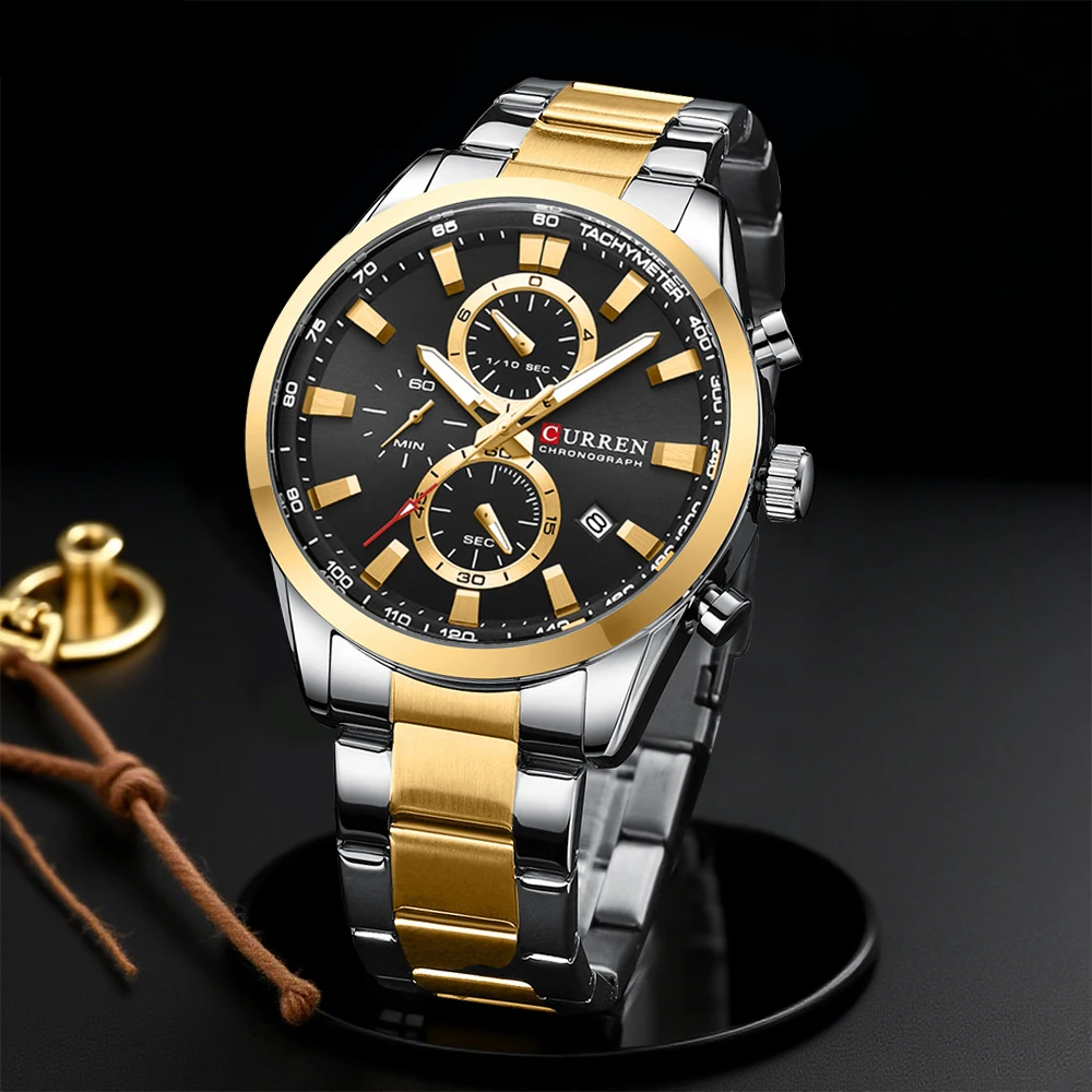 CURREN Casual Quartz Chrono Sp - đánh giá và giá Men'S Accessories Fashion