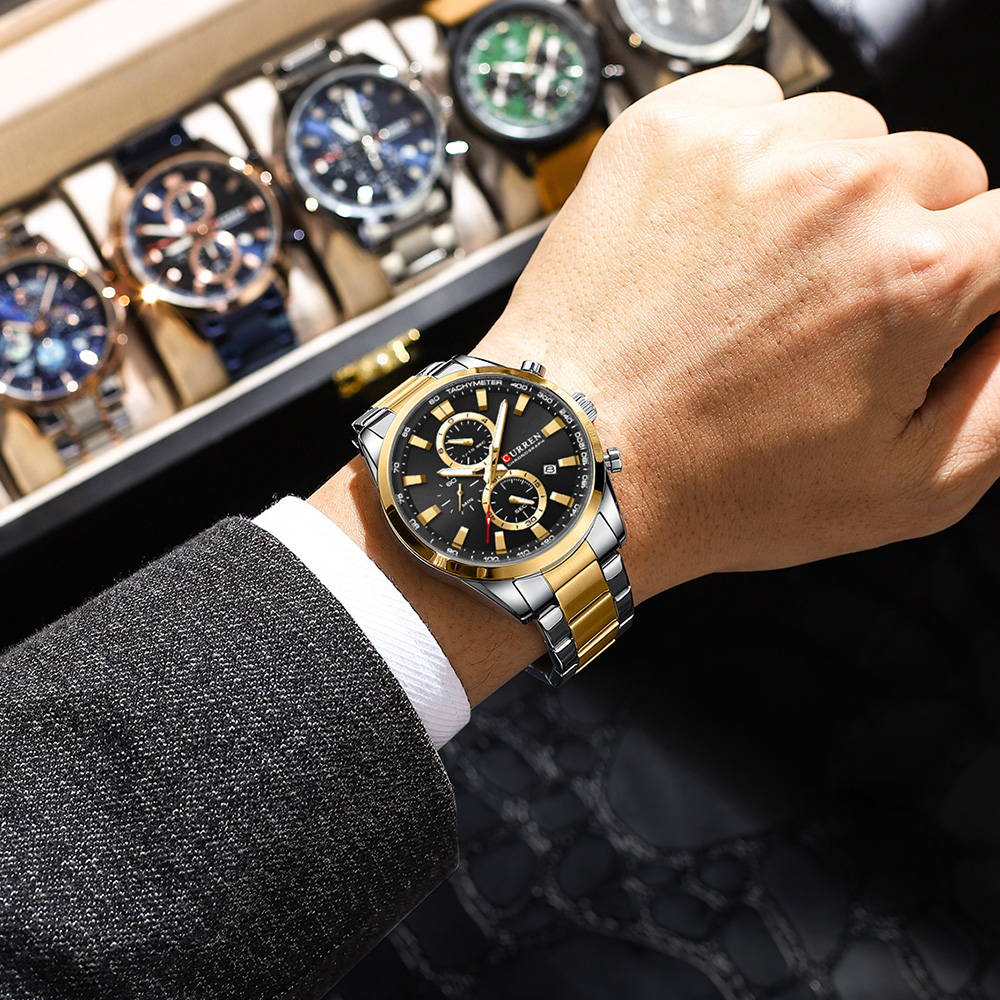 CURREN Casual Quartz Chrono Sp - đánh giá và giá Men'S Accessories Fashion