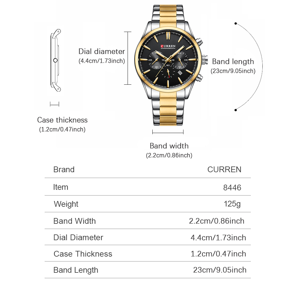 CURREN Casual Quartz Chrono Sp - đánh giá và giá Men'S Accessories Fashion