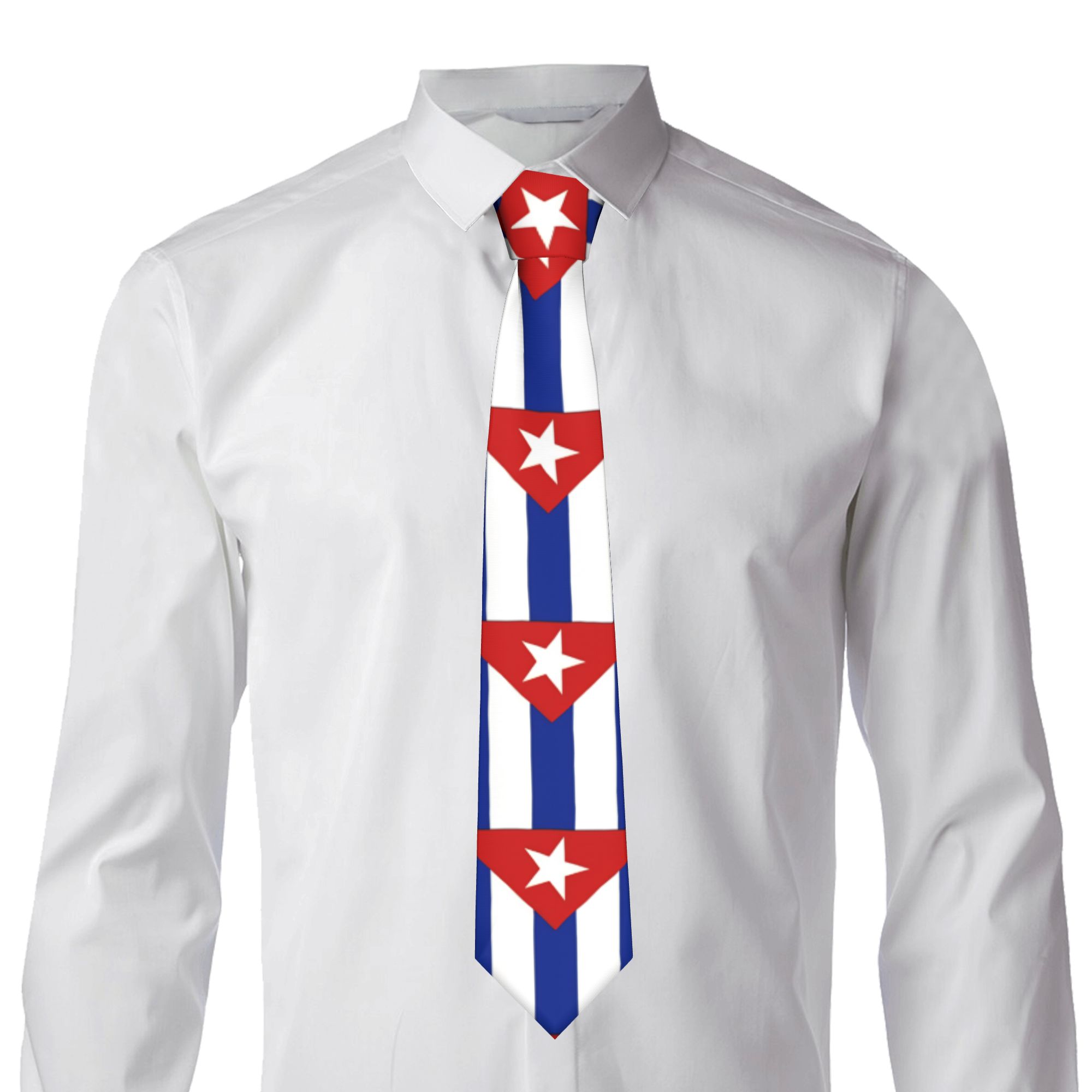 Cuba National Flag Bold Design - đánh giá và giá Men Accessories For Neck