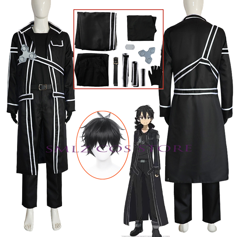 Kazuto Kirigaya Cosplay Anime  - đánh giá và giá Men Accessories Online