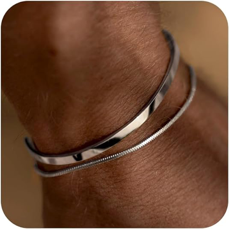 Stackable Bracelets for Men, 9 - đánh giá và giá Cufflink Box Set