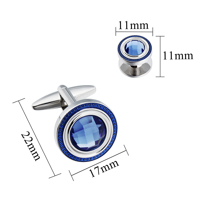 HAWSON Pha Lê Dây Và Đinh Bộ C - đánh giá và giá Cufflink Box Set