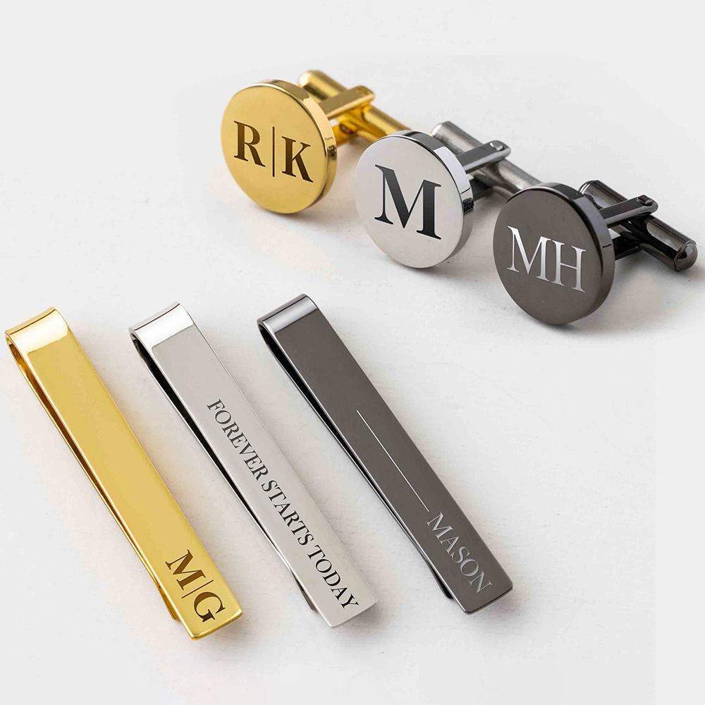 Custom Metal Cufflinks Tie Cli - đánh giá và giá Cufflink Box Set