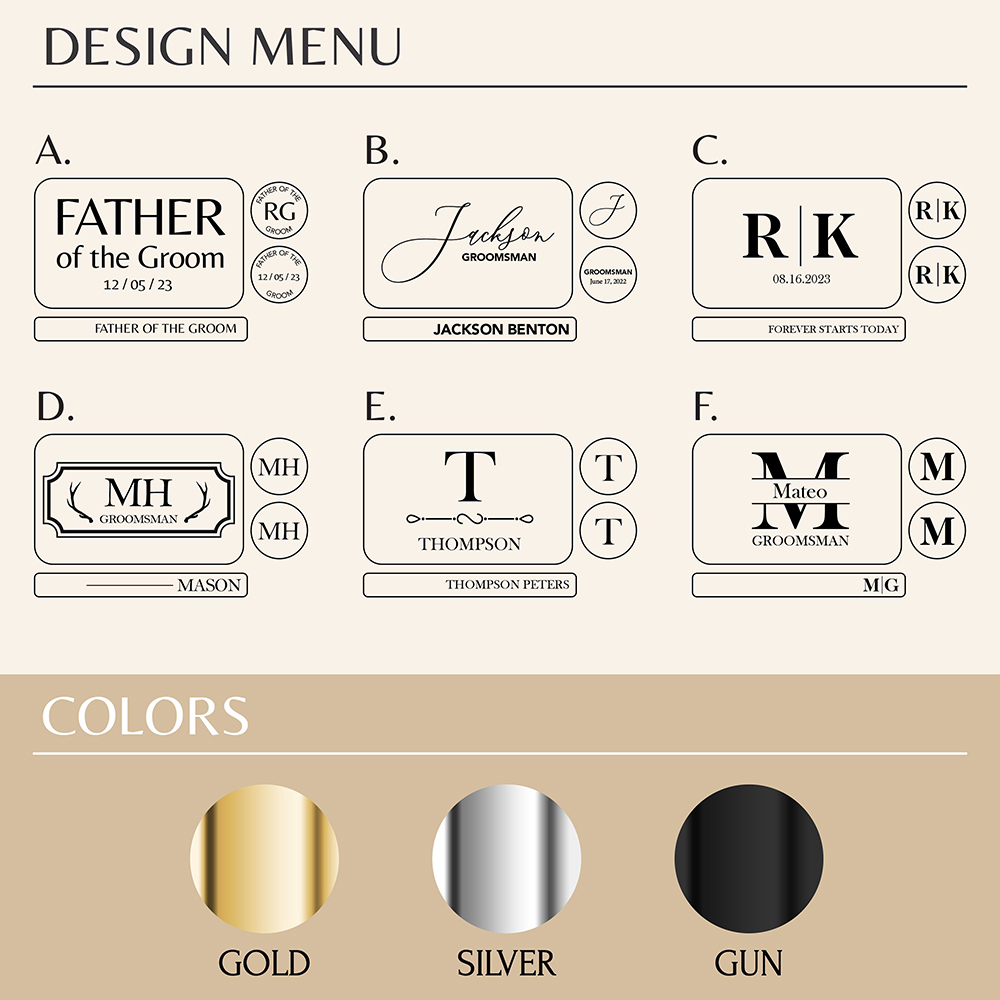 Custom Metal Cufflinks Tie Cli - đánh giá và giá Cufflink Box Set