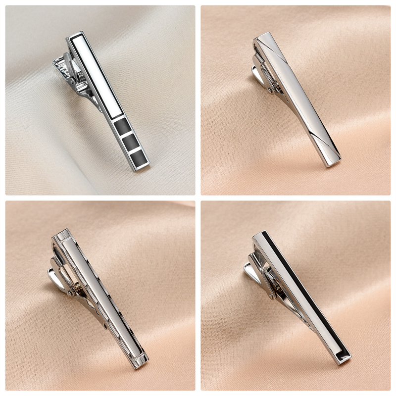 8 PCS Short Tie Clips Set With - đánh giá và giá Cufflink Box Set