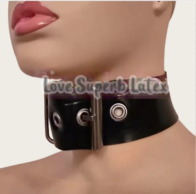 0.4mm Sexy Latex Neck Choker R - đánh giá và giá Men Accessories For Neck