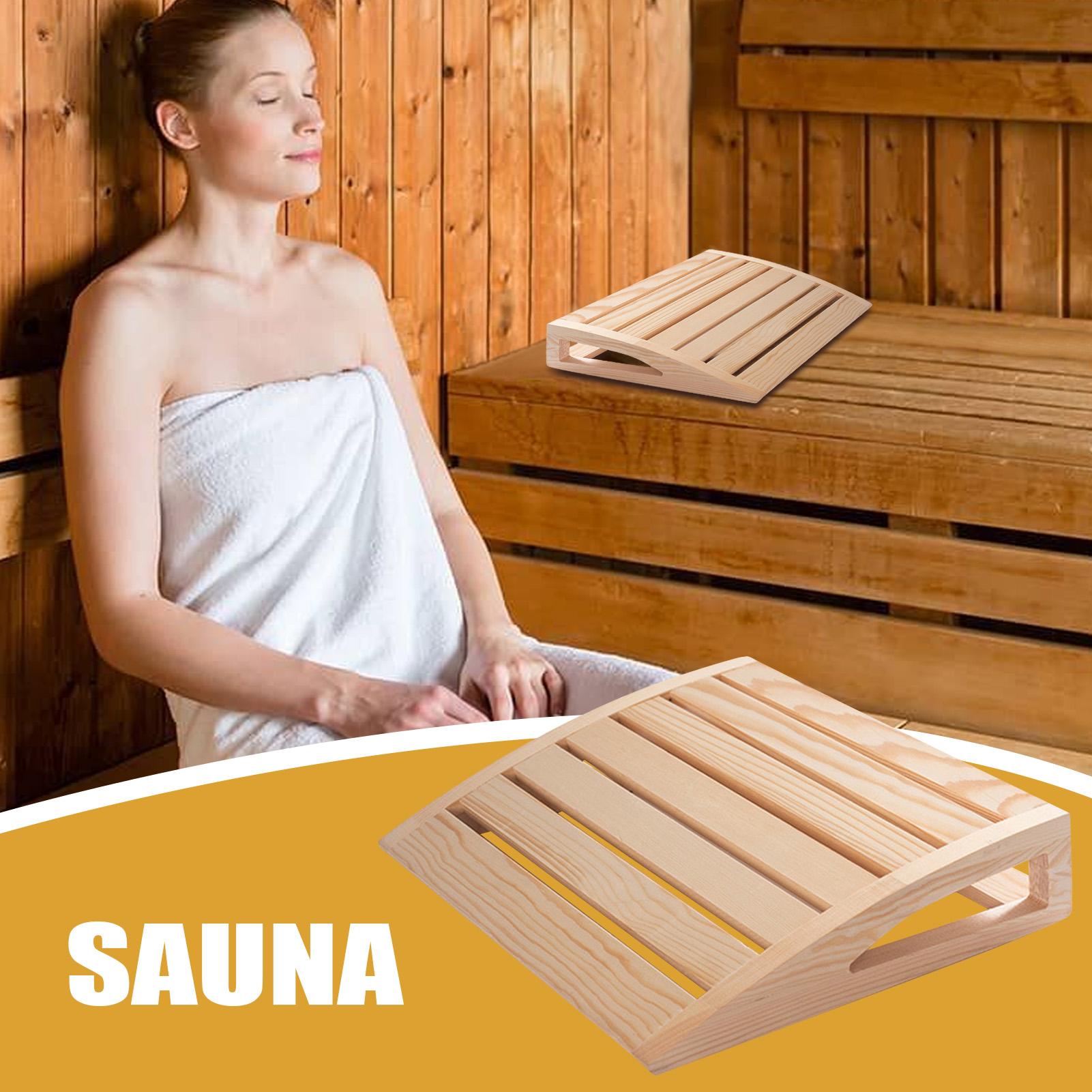 Wooden Sauna Headrest Handmade - đánh giá và giá Men Accessories For Neck