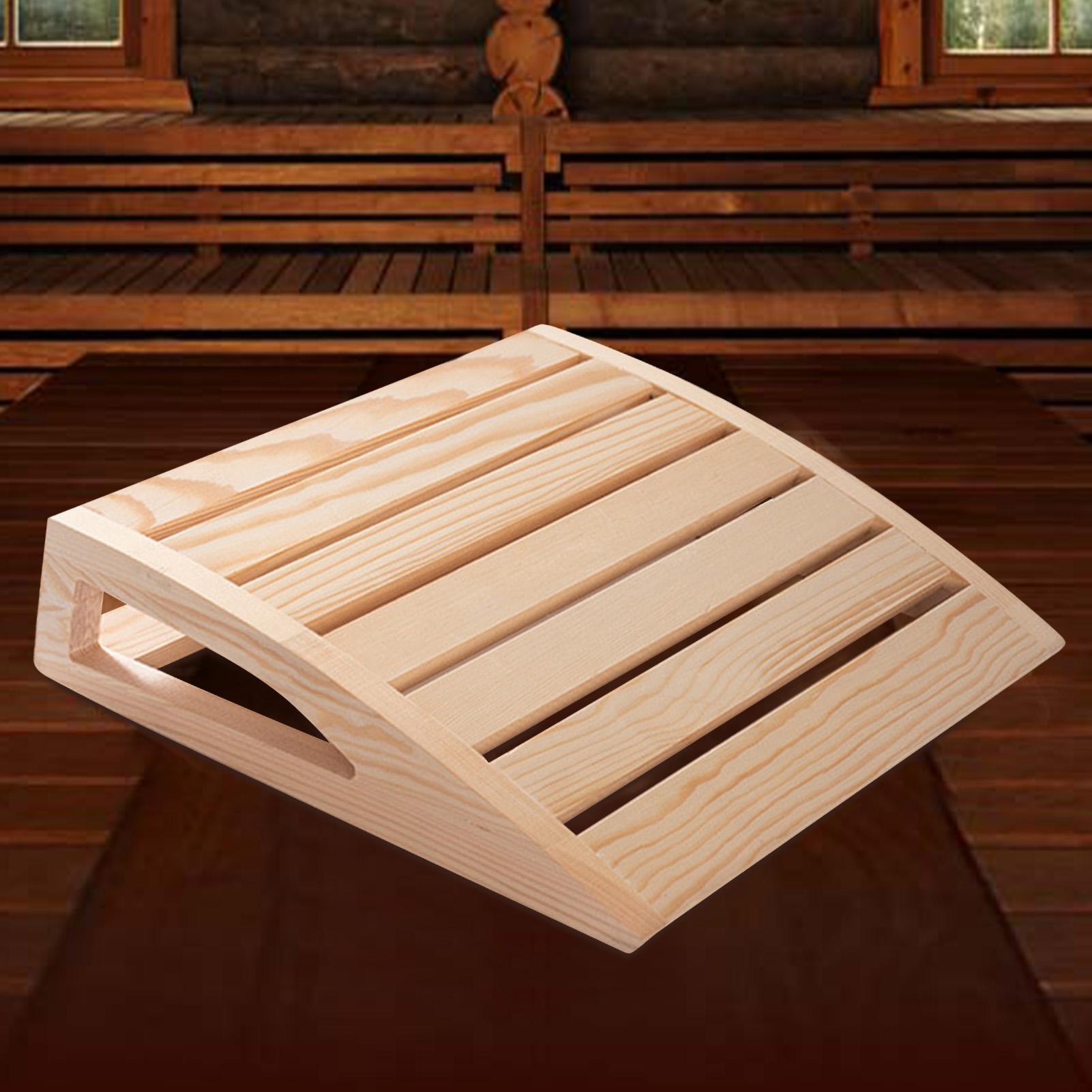 Wooden Sauna Headrest Handmade - đánh giá và giá Men Accessories For Neck